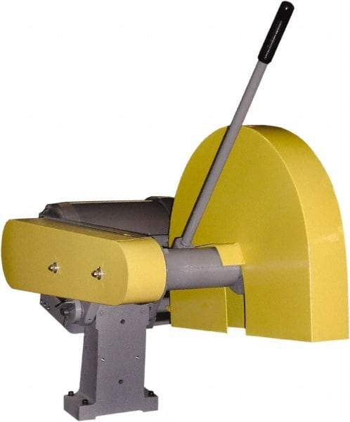 Kalamazoo - 20" Blade Diam, 1" Arbor Hole, Miter Chop & Cutoff Saw - 2,500 RPM, 15 hp, 220/440 Volts, 3 Phase - Eagle Tool & Supply