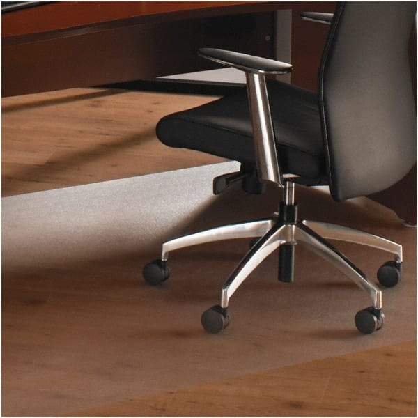 Floortex - 60" Long x 60" Wide, Chair Mat - Square, Straight Edge Style - Eagle Tool & Supply