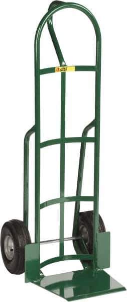 Little Giant - 800 Lb Capacity 49" OAH Hand Truck - 13-1/2 x 16" Base Plate, Loop Handle, Steel, Pneumatic Wheels - Eagle Tool & Supply