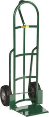 Little Giant - 800 Lb Capacity 49" OAH Hand Truck - 13-1/2 x 16" Base Plate, Loop Handle, Steel, Pneumatic Wheels - Eagle Tool & Supply