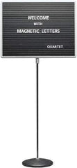 Quartet - Letter Boards Type: Open Face Height (Inch): 18 - Eagle Tool & Supply