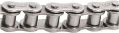 Tritan - 5/8" Pitch, ANSI 50, Single Strand Roller Chain - Chain No. 50SS, 3,417 Lb. Capacity, 10 Ft. Long, 0.4" Roller Diam, 0.37" Roller Width - Eagle Tool & Supply