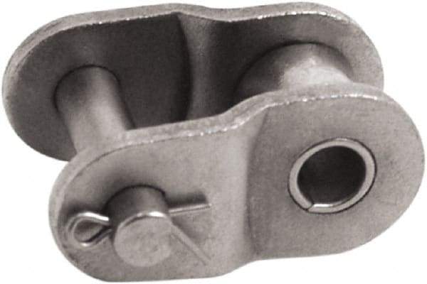 Tritan - 1-1/4" Pitch, ANSI 100, Roller Chain Offset Link - For Use with Single Strand Chain - Eagle Tool & Supply