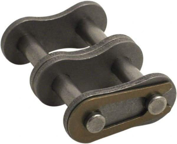 Tritan - 1-1/2" Pitch, Double Strand Roller Chain Connecting Link - For Use with Double Strand Chain - Eagle Tool & Supply