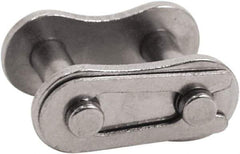 Tritan - 1" Pitch, ANSI 80, Roller Chain Connecting Link - For Use with Single Strand Chain - Eagle Tool & Supply