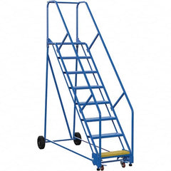 Vestil - 110" High 350 Lb Capacity 8 Step Ladder - Eagle Tool & Supply