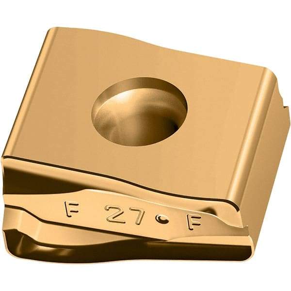 Walter - F57T Grade WKP35S Milling Insert - 10mm Thick, 13.7mm Inscribed Circle, 1.2mm Corner Radius - Eagle Tool & Supply