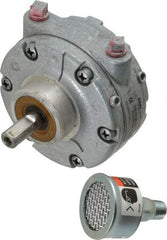 Gast - 3/4 hp Clockwise Hub Air Actuated Motor - 3,000 Max RPM, 1.13" Shaft Length, 4.94" OAL, 1/2" Shaft Diam - Eagle Tool & Supply