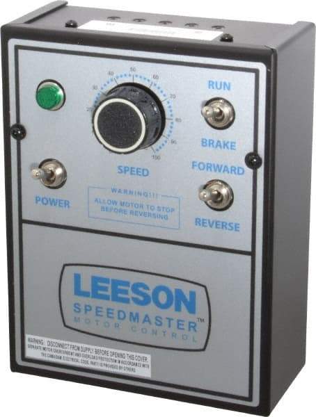 Leeson - Frequency Drive, Inverter & Speed Control - 208, 230, 460 V Input - Eagle Tool & Supply