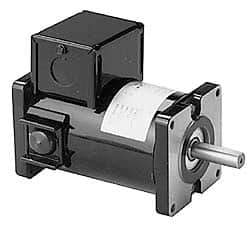 Leeson - 1/6 Max hp, 1,800 Max RPM, Electric AC DC Motor - 12 V Input, 31GS Frame - Eagle Tool & Supply