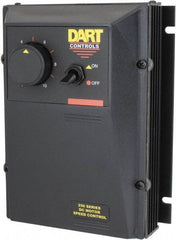 Dart Controls - 2 Max hp, 30 Max RPM, Electric AC DC Motor - 120, 240 V Input - Eagle Tool & Supply