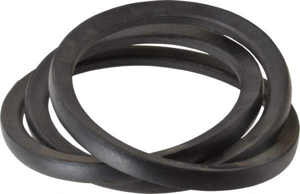 Continental ContiTech - Section 5V, 63" Outside Length, V-Belt - Fiber Reinforced Wingprene Rubber, HY-T Wedge MatchmakerEnvelope, No. 5V630 - Eagle Tool & Supply