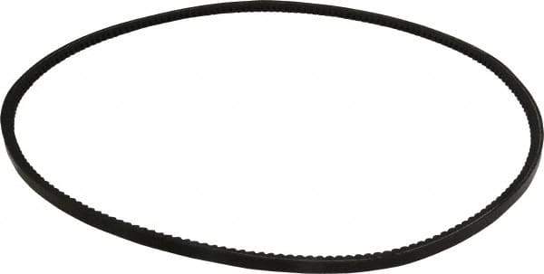 Continental ContiTech - Section 3VX, 45" Outside Length, V-Belt - Fiber Reinforced Wingprene Rubber, HY-T Wedge Matchmaker Cogged, No. 3VX450 - Eagle Tool & Supply