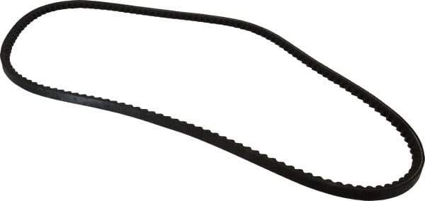 Continental ContiTech - Section 5VX, 65" Outside Length, V-Belt - Fiber Reinforced Wingprene Rubber, HY-T Wedge Matchmaker Cogged, No. 5VX650 - Eagle Tool & Supply