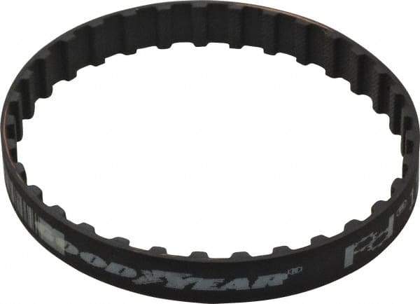 Continental ContiTech - Section L, 1/2" Wide, Timing Belt - Helanca Weave Stretch Nylon, L Series Belts Positive Drive, No. 124L - Eagle Tool & Supply