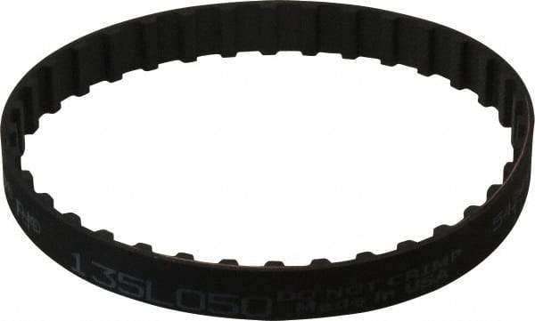 Continental ContiTech - Section L, 1/2" Wide, Timing Belt - Helanca Weave Stretch Nylon, L Series Belts Positive Drive, No. 135L - Eagle Tool & Supply