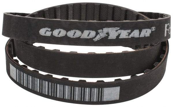 Continental ContiTech - Section L, 1/2" Wide, Timing Belt - Helanca Weave Stretch Nylon, L Series Belts Positive Drive, No. 345L - Eagle Tool & Supply