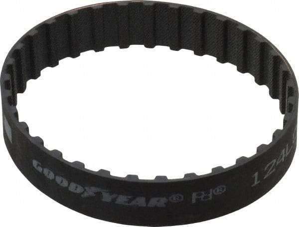 Continental ContiTech - Section L, 3/4" Wide, Timing Belt - Helanca Weave Stretch Nylon, L Series Belts Positive Drive, No. 124L - Eagle Tool & Supply