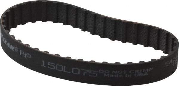 Continental ContiTech - Section L, 3/4" Wide, Timing Belt - Helanca Weave Stretch Nylon, L Series Belts Positive Drive, No. 150L - Eagle Tool & Supply