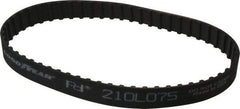 Continental ContiTech - Section L, 3/4" Wide, Timing Belt - Helanca Weave Stretch Nylon, L Series Belts Positive Drive, No. 210L - Eagle Tool & Supply