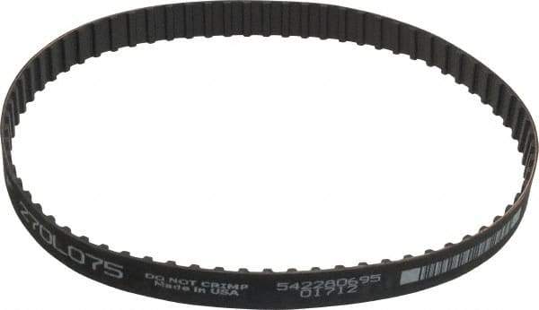 Continental ContiTech - Section L, 3/4" Wide, Timing Belt - Helanca Weave Stretch Nylon, L Series Belts Positive Drive, No. 270L - Eagle Tool & Supply