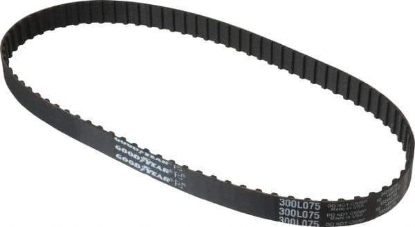 Continental ContiTech - Section L, 3/4" Wide, Timing Belt - Helanca Weave Stretch Nylon, L Series Belts Positive Drive, No. 300L - Eagle Tool & Supply