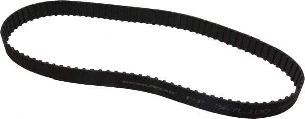 Continental ContiTech - Section L, 1" Wide, Timing Belt - Helanca Weave Stretch Nylon, L Series Belts Positive Drive, No. 367L - Eagle Tool & Supply