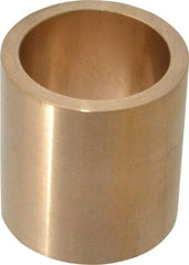 Made in USA - 1-1/2" Inside x 1-7/8" Outside Diam, Cast Bronze Sleeve Bearing - 2" OAL - Eagle Tool & Supply