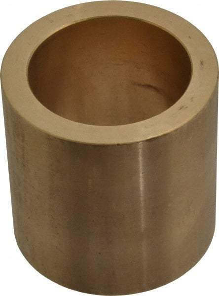 Made in USA - 1-1/2" Inside x 2" Outside Diam, Cast Bronze Sleeve Bearing - 2" OAL - Eagle Tool & Supply