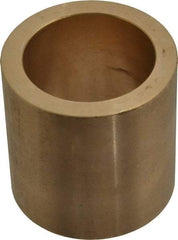 Made in USA - 1-1/2" Inside x 2" Outside Diam, Cast Bronze Sleeve Bearing - 2" OAL - Eagle Tool & Supply