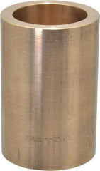 Made in USA - 1-1/2" Inside x 2" Outside Diam, Cast Bronze Sleeve Bearing - 3" OAL - Eagle Tool & Supply