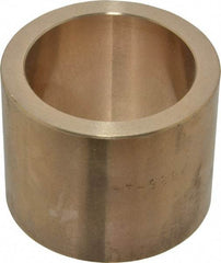 Made in USA - 1-3/4" Inside x 2-1/4" Outside Diam, Cast Bronze Sleeve Bearing - 1-3/4" OAL - Eagle Tool & Supply