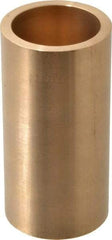 Made in USA - 2" Inside x 2-1/2" Outside Diam, Cast Bronze Sleeve Bearing - 5" OAL - Eagle Tool & Supply