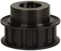 Power Drive - 15 Tooth, 3/4" Inside x 1.76" Outside Diam, Timing Belt Pulley - 1/2" Belt Width, 1.79" Pitch Diam, Steel & Cast Iron - Eagle Tool & Supply
