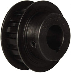 Power Drive - 16 Tooth, 3/4" Inside x 1.88" Outside Diam, Timing Belt Pulley - 1/2" Belt Width, 1.91" Pitch Diam, Steel & Cast Iron - Eagle Tool & Supply