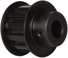 Power Drive - 12 Tooth, 1/2" Inside x 1.402" Outside Diam, Timing Belt Pulley - 3/4" Belt Width, 1.432" Pitch Diam, Steel & Cast Iron - Eagle Tool & Supply
