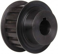 Power Drive - 16 Tooth, 5/8" Inside x 1.88" Outside Diam, Timing Belt Pulley - 3/4" Belt Width, 1.91" Pitch Diam, Steel & Cast Iron - Eagle Tool & Supply