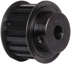 Power Drive - 17 Tooth, 1/2" Inside x 2" Outside Diam, Timing Belt Pulley - 1" Belt Width, 2.029" Pitch Diam, Steel & Cast Iron - Eagle Tool & Supply