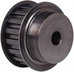Power Drive - 18 Tooth, 5/8" Inside x 2.811" Outside Diam, Timing Belt Pulley - 3/4, 1" Belt Width, 2.865" Pitch Diam, Steel & Cast Iron - Eagle Tool & Supply