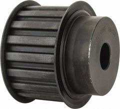 Power Drive - 18 Tooth, 3/4" Inside x 2.811" Outside Diam, Timing Belt Pulley - 1-1/2" Belt Width, 2.865" Pitch Diam, Steel & Cast Iron - Eagle Tool & Supply