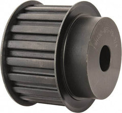 Power Drive - 19 Tooth, 3/4" Inside x 2.97" Outside Diam, Timing Belt Pulley - 1-1/2" Belt Width, 3.024" Pitch Diam, Steel & Cast Iron - Eagle Tool & Supply
