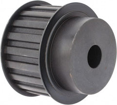 Power Drive - 20 Tooth, 3/4" Inside x 3.129" Outside Diam, Timing Belt Pulley - 1-1/2" Belt Width, 3.183" Pitch Diam, Steel & Cast Iron - Eagle Tool & Supply