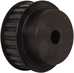 Power Drive - 24 Tooth, 3/4" Inside x 3.766" Outside Diam, Timing Belt Pulley - 3/4, 1" Belt Width, 3.82" Pitch Diam, Steel & Cast Iron - Eagle Tool & Supply