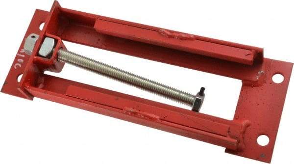 Made in USA - 4-3/4" Wide, Steel Bearing Take Up Frame - Eagle Tool & Supply