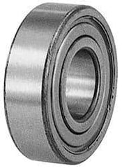 Tritan - 75mm Bore Diam, 160mm OD, Double Shield Deep Groove Radial Ball Bearing - 37mm Wide, 1 Row, Round Bore, 17,400 Lb Static Capacity, 25,500 Lb Dynamic Capacity - Eagle Tool & Supply