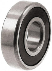 Tritan - 90mm Bore Diam, 145mm OD, Double Seal Deep Groove Radial Ball Bearing - 24mm Wide, 1 Row, Round Bore, 12,100 Lb Static Capacity, 13,600 Lb Dynamic Capacity - Eagle Tool & Supply