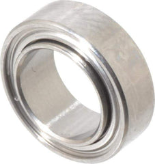 Value Collection - 5/16" Bore Diam, 1/2" OD, Double Shield Miniature Radial Ball Bearing - 5/32" Wide, 1 Row, Round Bore, 52 Lb Static Capacity, 122 Lb Dynamic Capacity - Eagle Tool & Supply