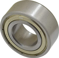 Tritan - 25mm Bore Diam, 52mm OD, Double Shield Angular Contact Radial Ball Bearing - 20.6mm Wide, 2 Rows, Round Bore, 3,200 Lb Static Capacity, 4,700 Lb Dynamic Capacity - Eagle Tool & Supply