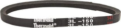 Value Collection - Section 4L, 97" Outside Length, V-Belt - Rubber, Fractional HP, No. 4L970 - Eagle Tool & Supply