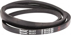 Value Collection - Section 5L, 82" Outside Length, V-Belt - Rubber, Fractional HP, No. 5L820 - Eagle Tool & Supply